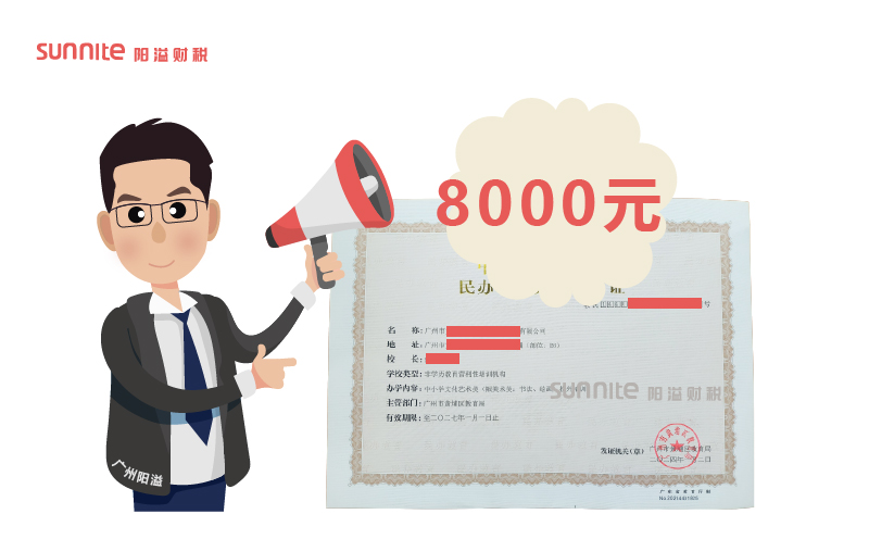 2024年3月辦學(xué)許可證辦一個(gè)得多少錢？